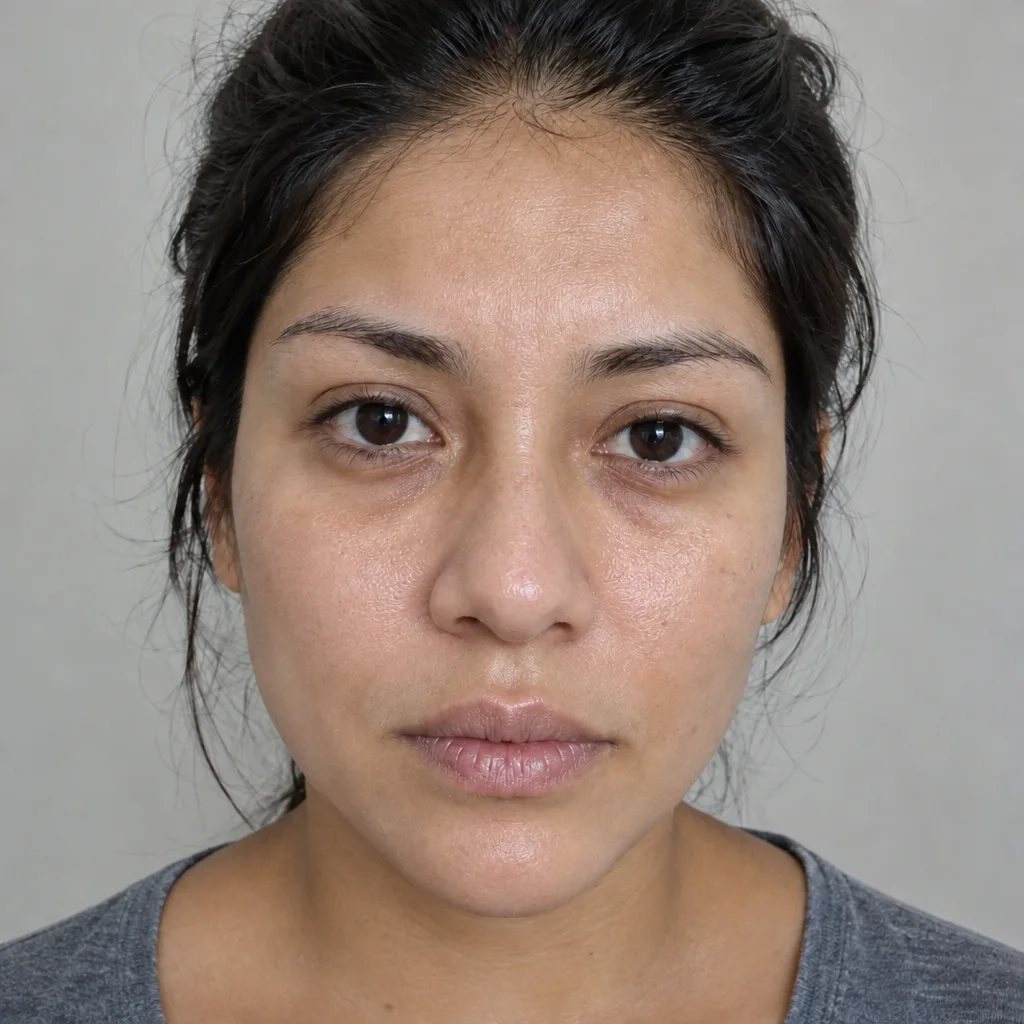 Ejemplo ilustrativo del proveedor: después de Crema Facial con Cápsulas de PDRN de Salmón