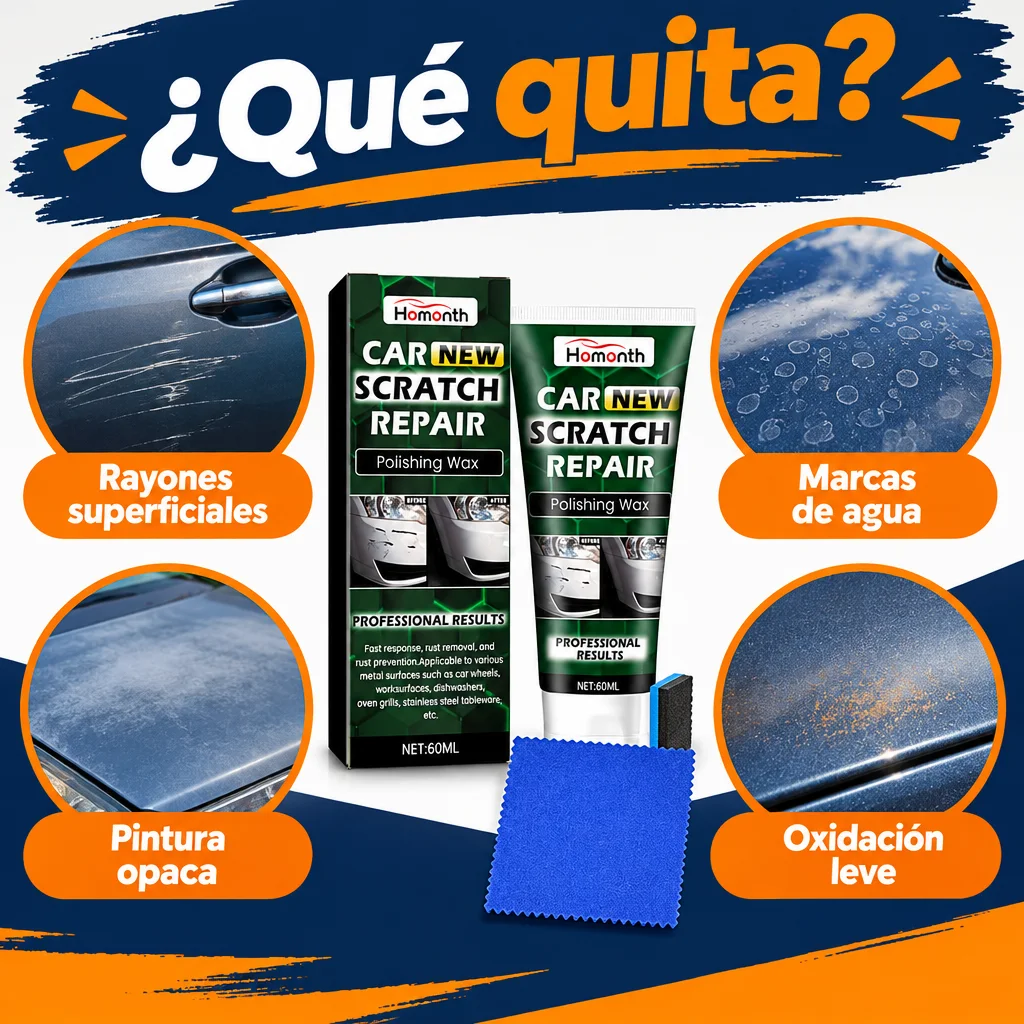 Pasta Pulidora Quitarrayones para Carro 100 g